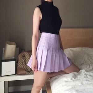 212 Collection Stretch Knit Ribbed Black Blouse.-CA6